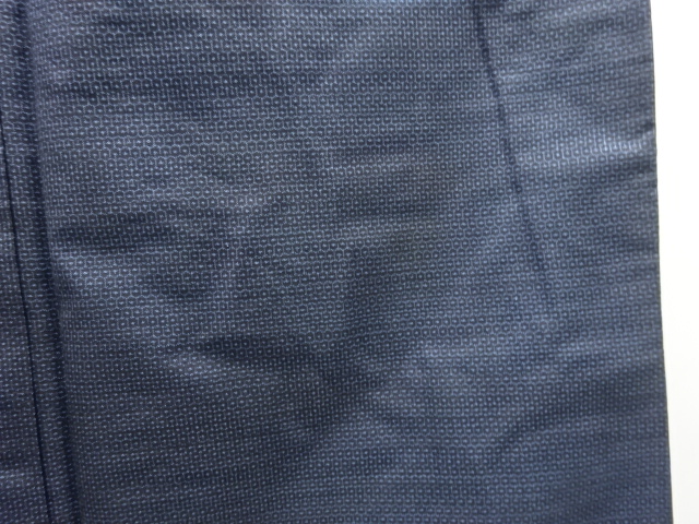  本場泥大島紬100亀甲男物着物アンサンブル